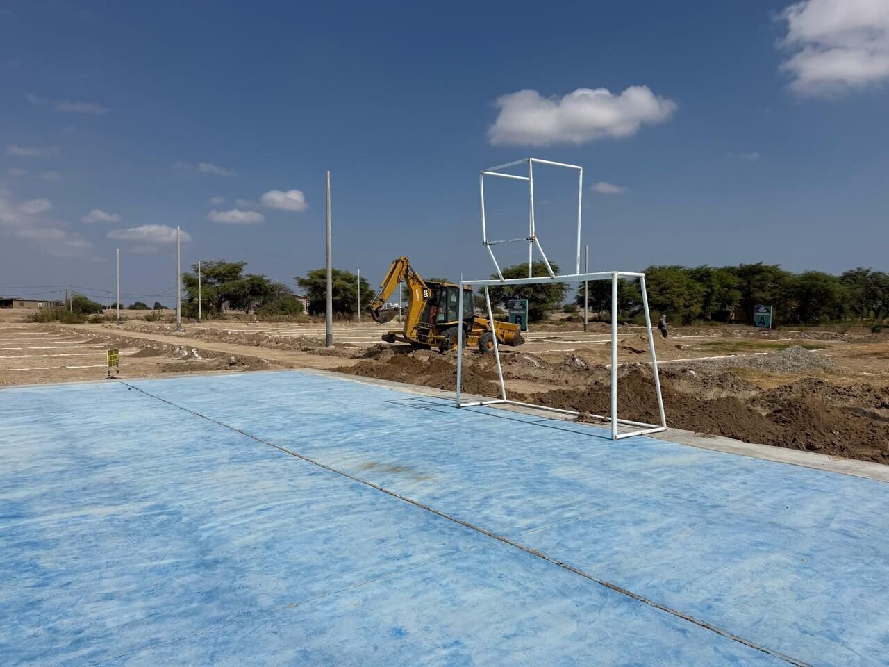 Áreas comunes y losa deportiva