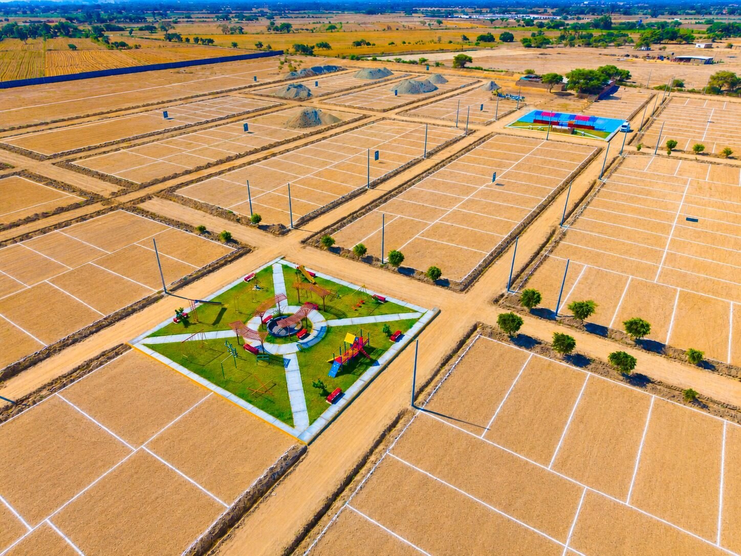 Avance de obra de Los Paredones de Lambayeque